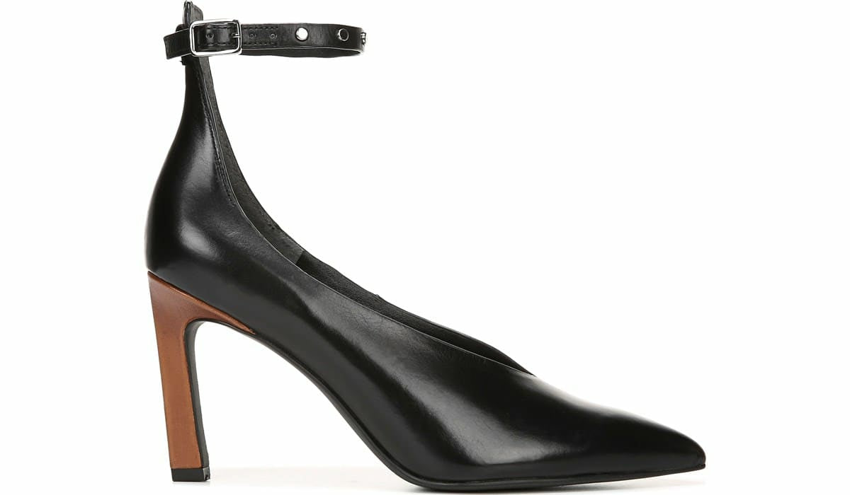 Sarto Sarah Pump - Black Leather