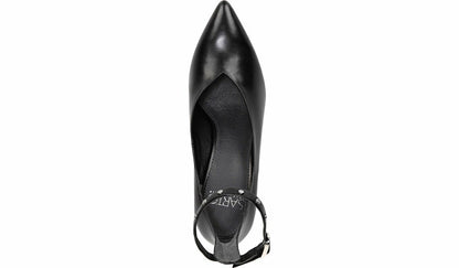 Sarto Sarah Pump - Black Leather