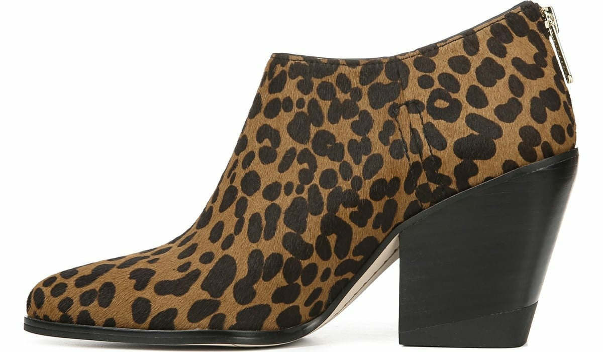 Sarto Kieran Bootie - Leopard Print Calf Hair