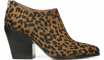 Sarto Kieran Bootie - Leopard Print Calf Hair