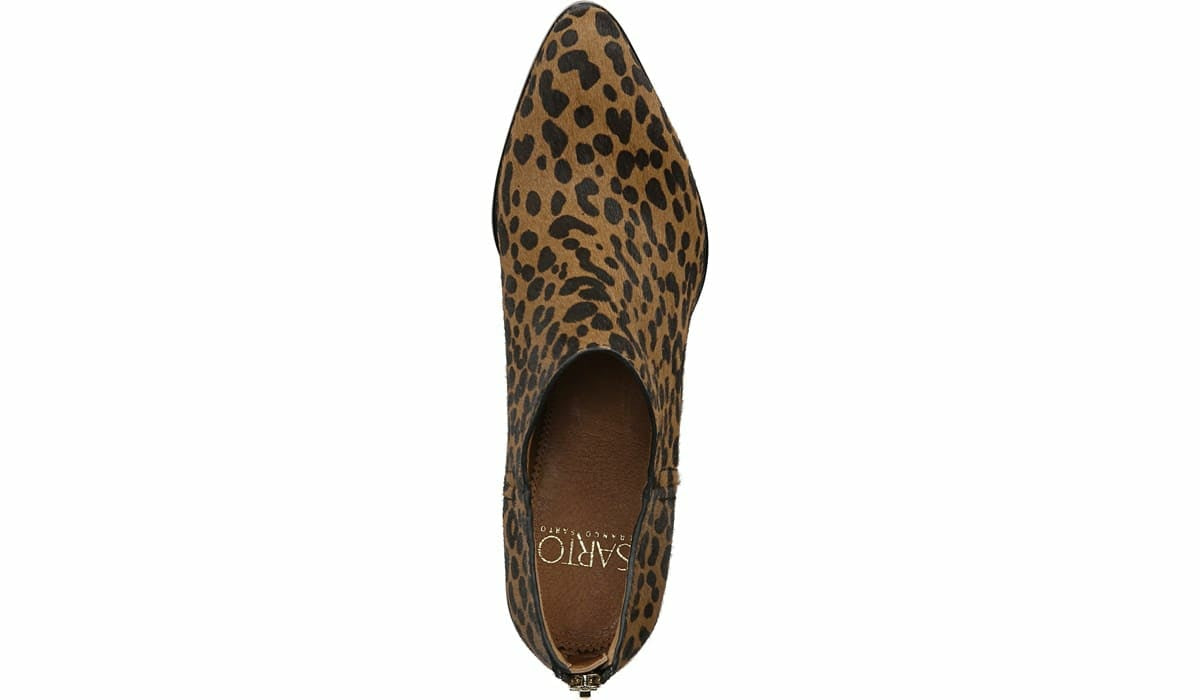 Sarto Kieran Bootie - Leopard Print Calf Hair