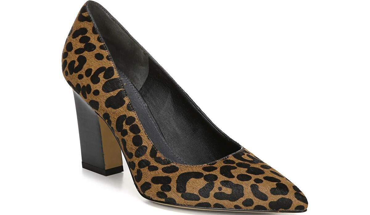 Sarto Sasha Pump - Leopard Print Calf Hair
