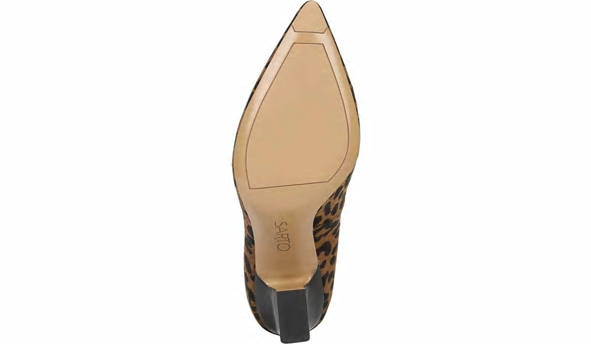 Sarto Sasha Pump - Leopard Print Calf Hair