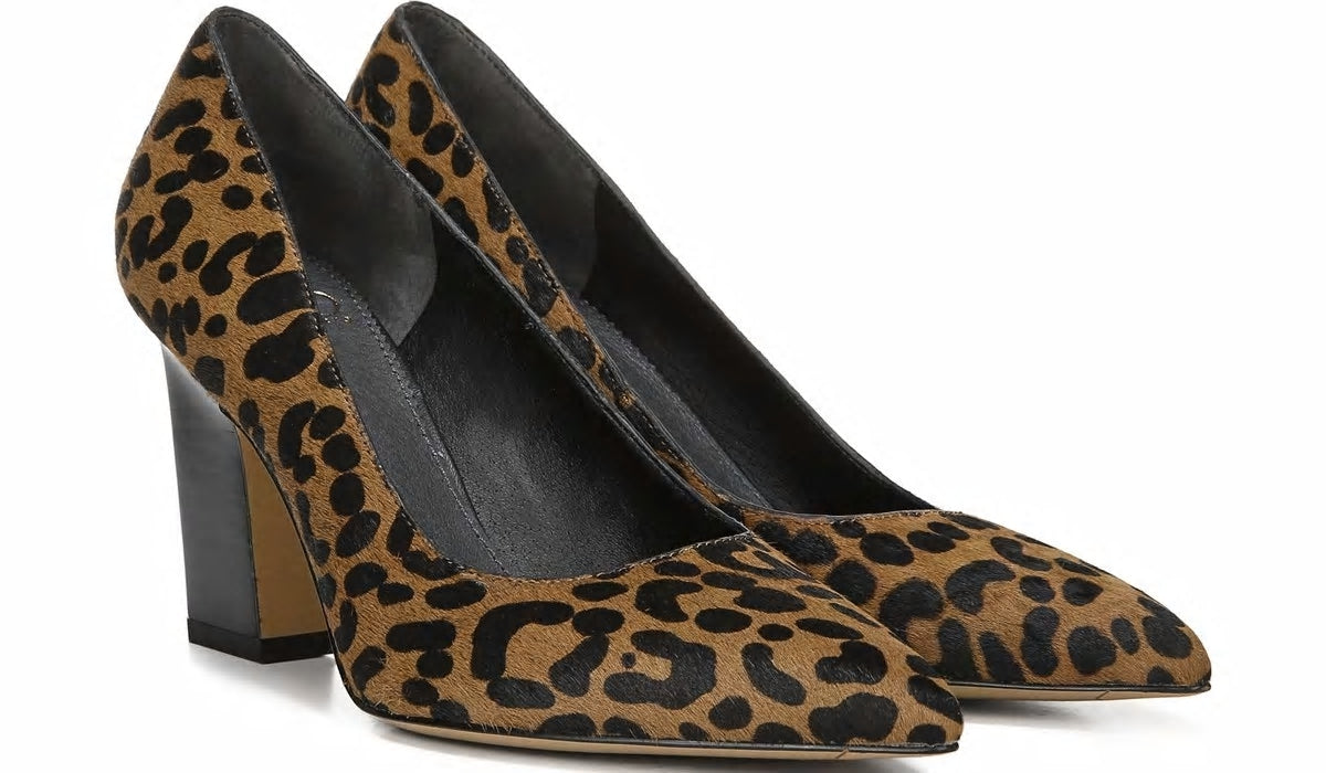 Sarto Sasha Pump - Leopard Print Calf Hair