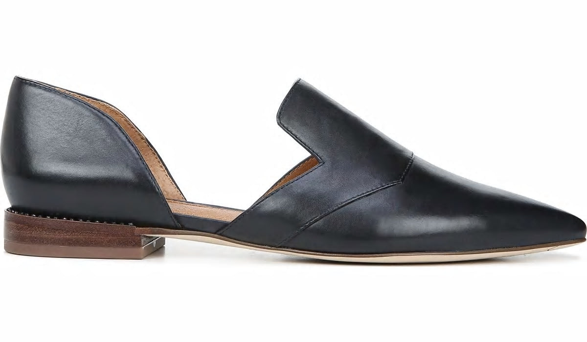 Sarto Toby D'Orsay Flat - Navy Leather