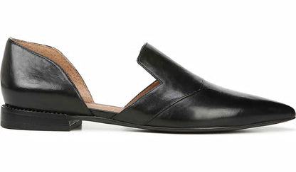 Sarto Toby D'Orsay Flat - Black Leather