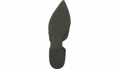 Sarto Toby D'Orsay Flat - Black Leather