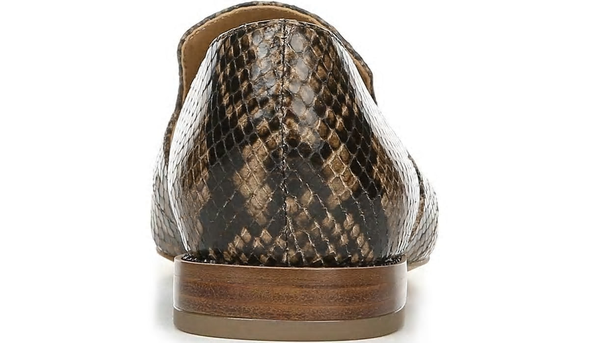 Sarto Toby D'Orsay Flat - Taupe Snake Leather