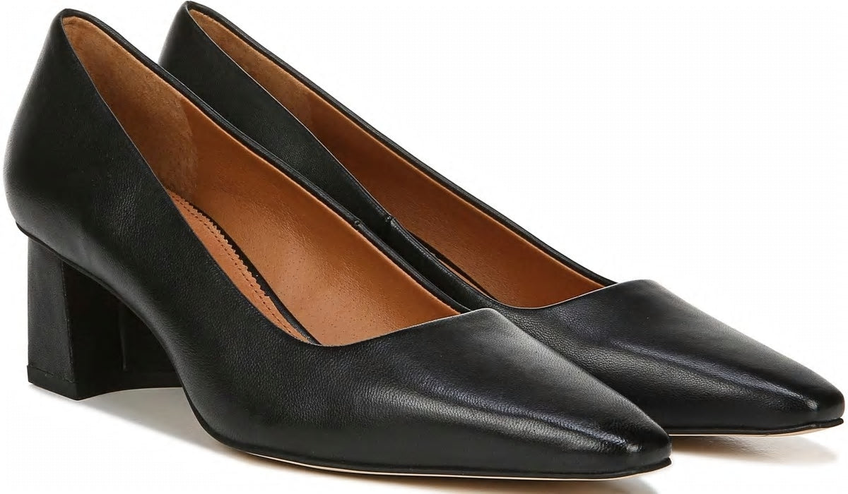 Sarto Regal Pump - Black Leather