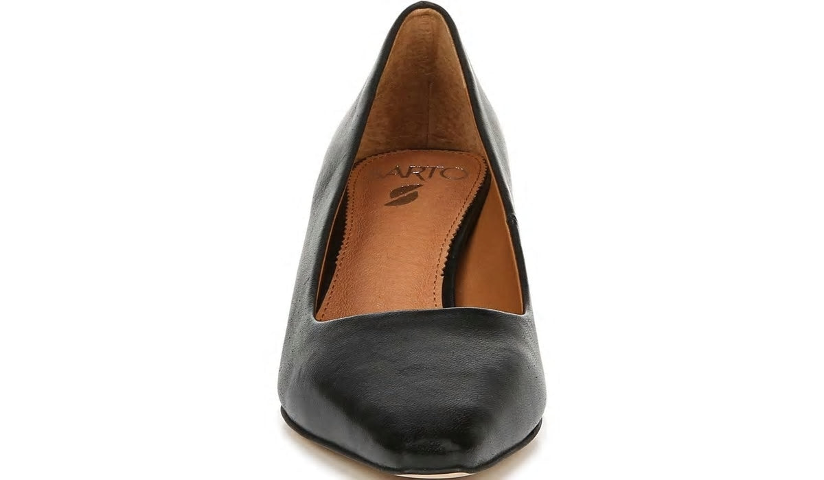 Sarto Regal Pump - Black Leather