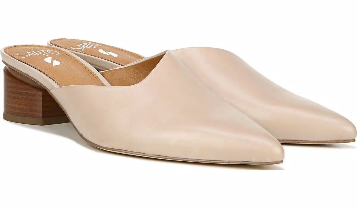 Sarto Visa Mule - Bone Leather