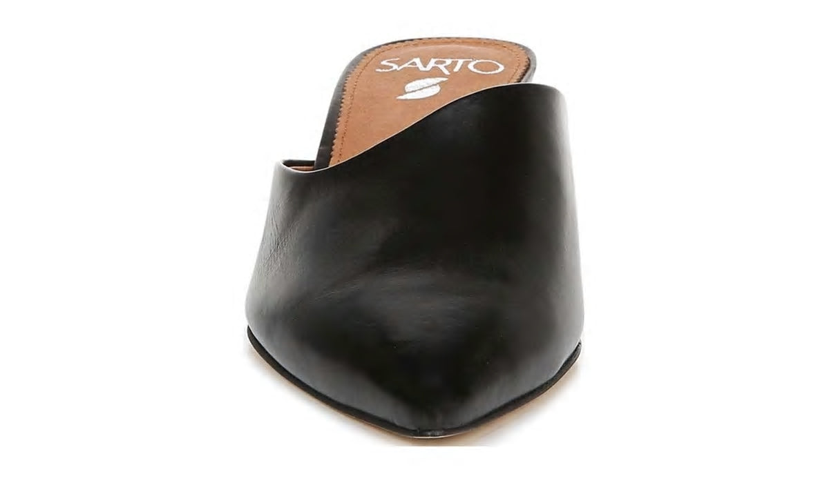 Sarto Visa Mule - Black Leather