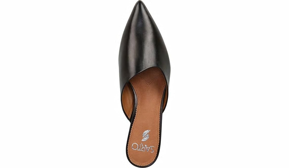 Sarto Visa Mule - Black Leather
