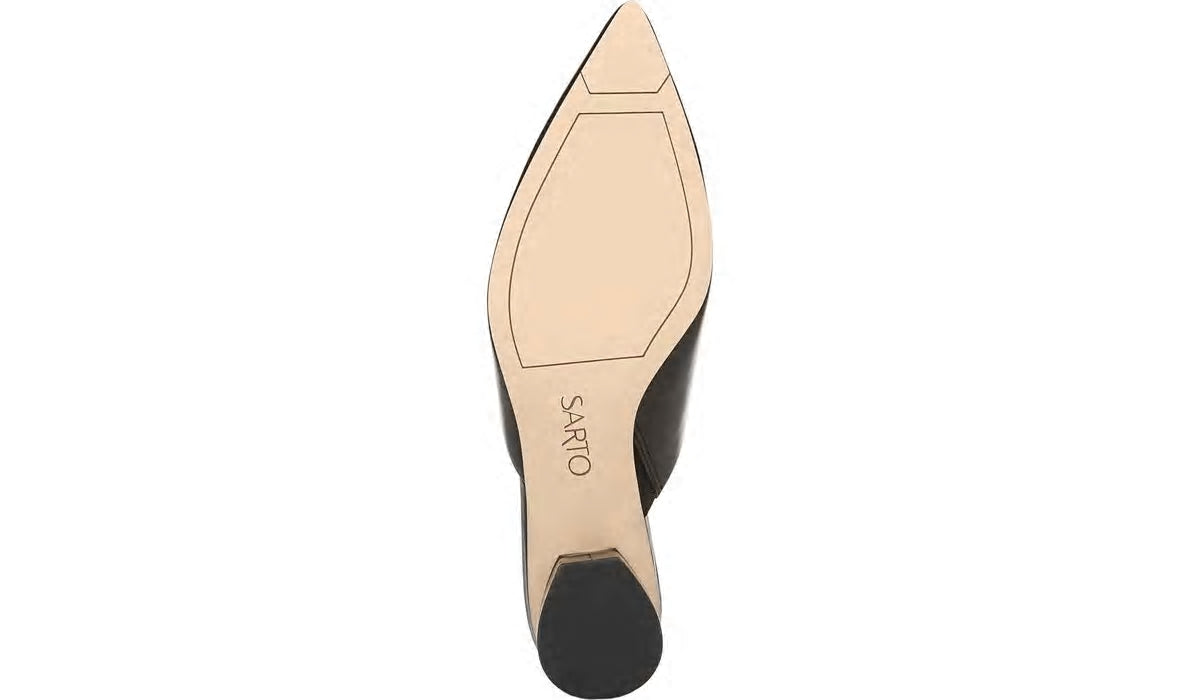 Sarto Visa Mule - Black Leather