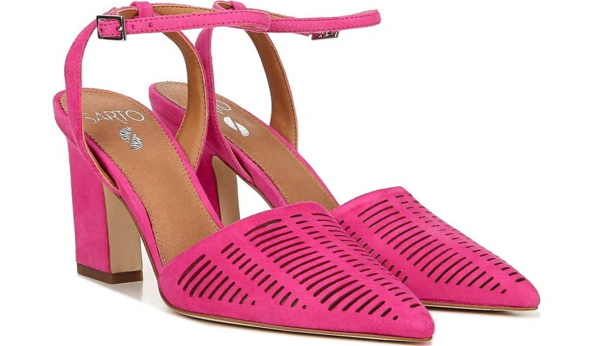 Sarto Starla Pump - Fuschia Suede