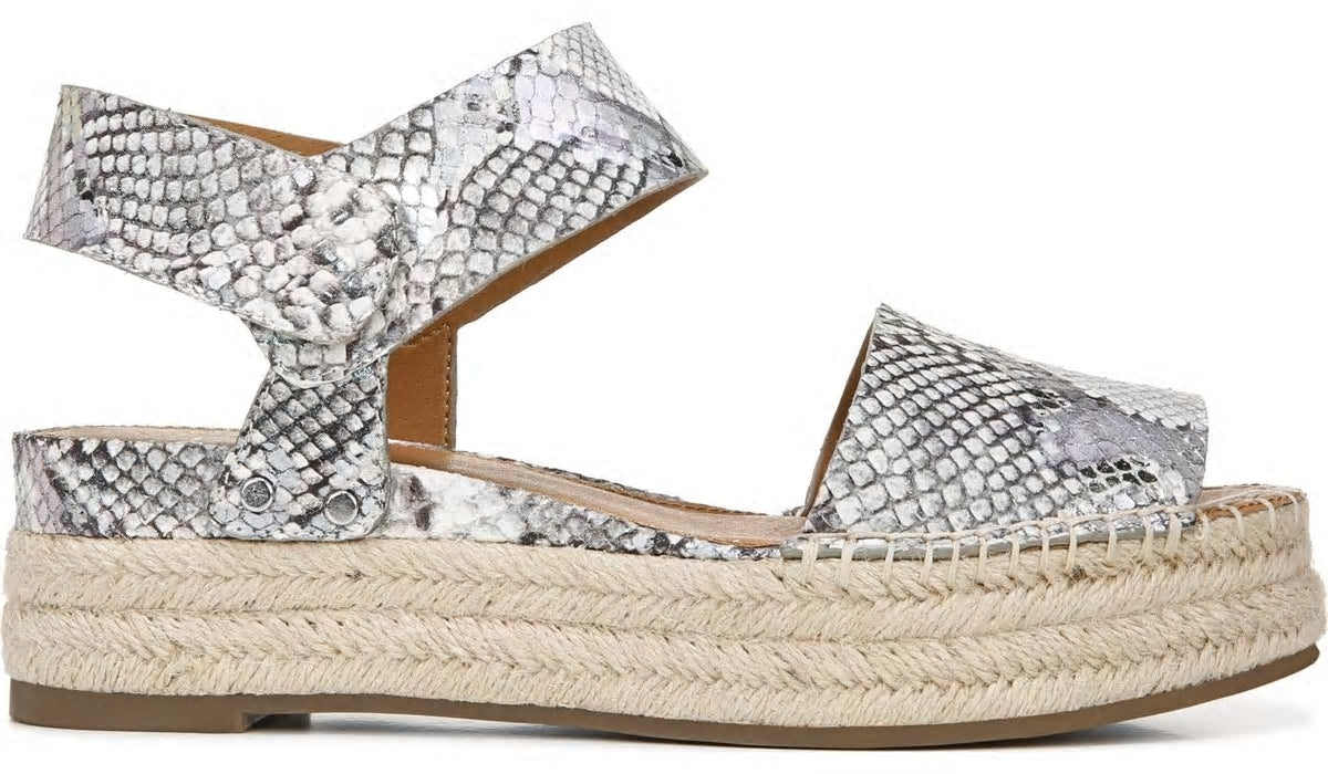 Sarto Oak Espadrille Sandal - Ocean Wave Leather