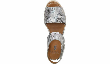 Sarto Oak Espadrille Sandal - Ocean Wave Leather