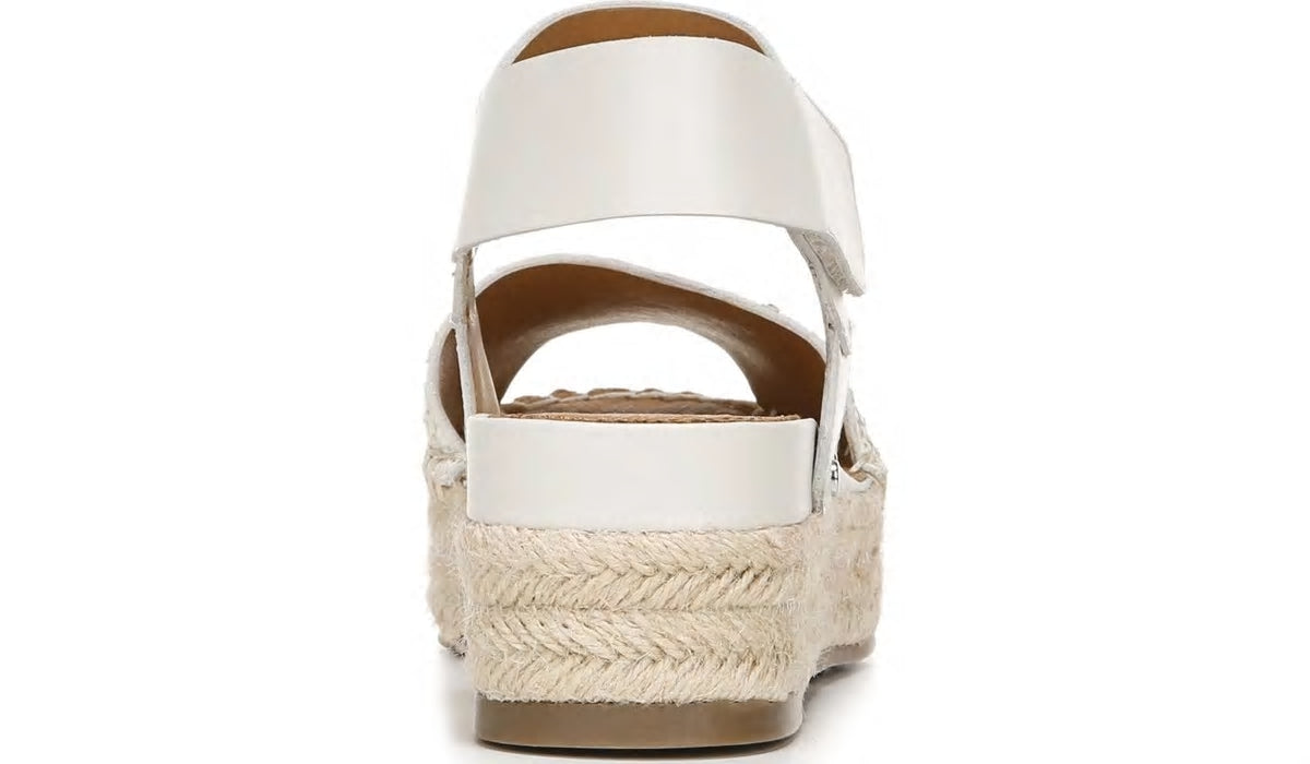 Sarto Oak Espadrille Sandal - Natural Snake Print Leather