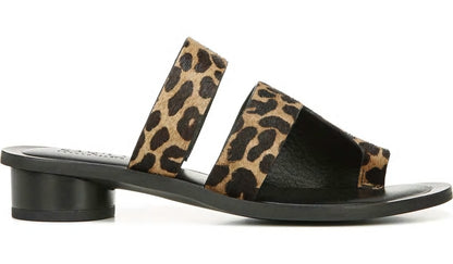 Sarto Trixie Sandal - Leopard Print Calf Hair