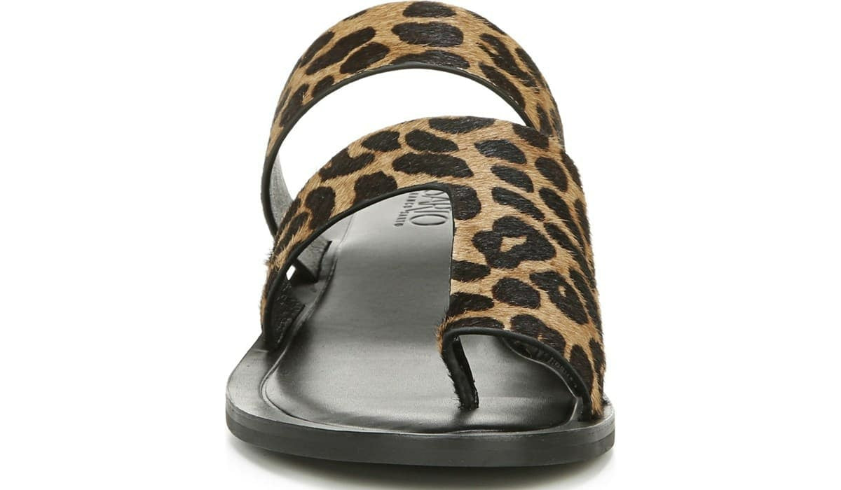 Sarto Trixie Sandal - Leopard Print Calf Hair