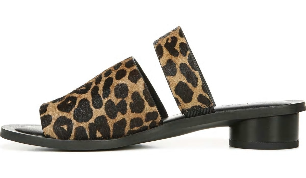 Sarto Trixie Sandal - Leopard Print Calf Hair