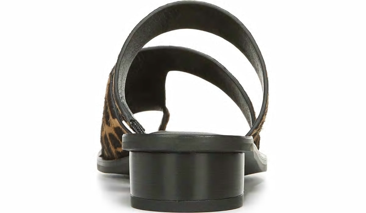 Sarto Trixie Sandal - Leopard Print Calf Hair