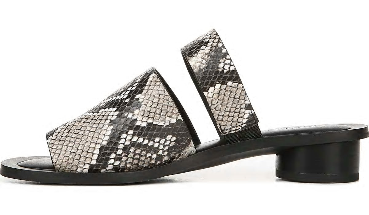 Sarto Trixie Sandal - Natural Snake Print Leather