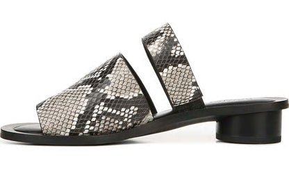 Sarto Trixie Sandal - Natural Snake Print Leather