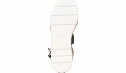 Sarto Calvin Wedge Sandal - Navy Leather
