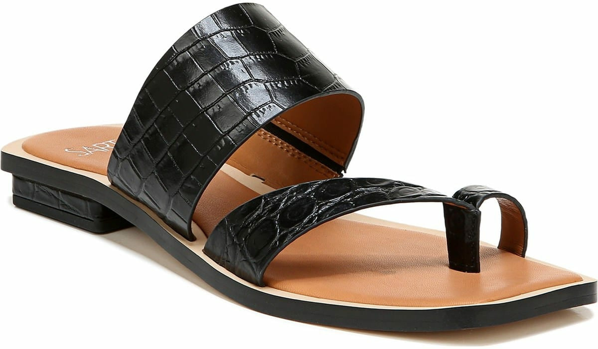 Sarto Ediana Sandal - Black Leather