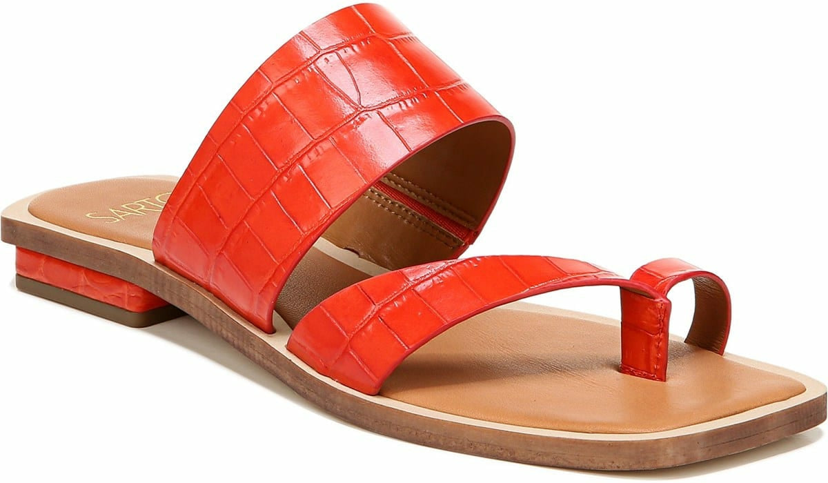 Sarto Ediana Sandal - Coral Leather