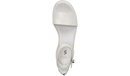 Sarto Messina Espadrille Wedge Sandal - Putty Leather