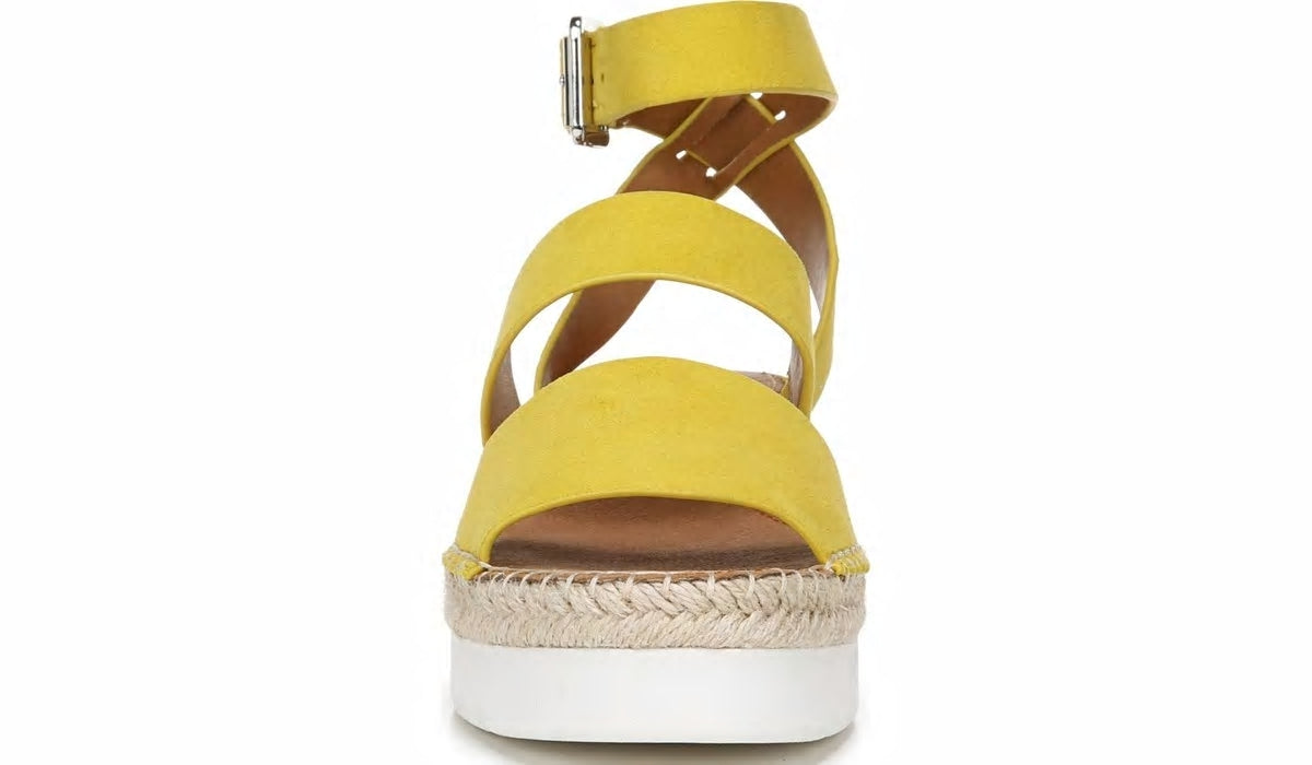 Sarto Calvin 2 Wedge Sandal - Yellow Suede