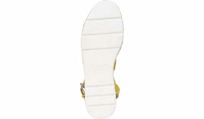 Sarto Calvin 2 Wedge Sandal - Yellow Suede