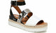 Roccia Snake Print Leather