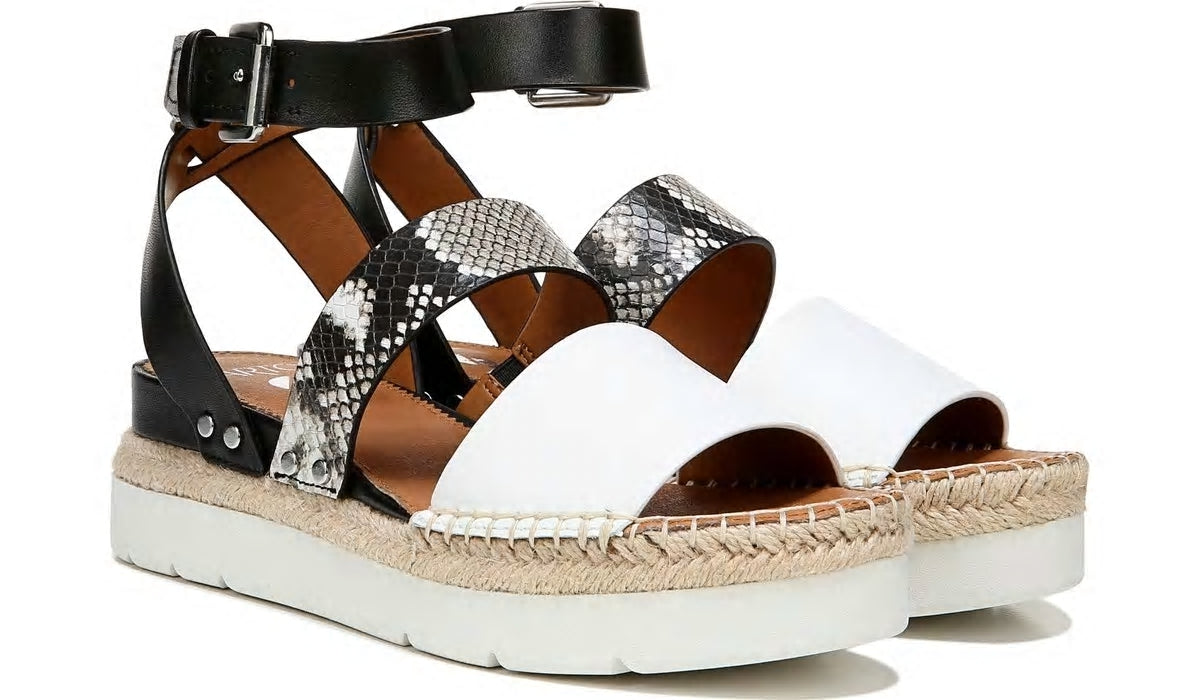 Sarto Calvin 2 Wedge Sandal - Roccia Snake Print Leather