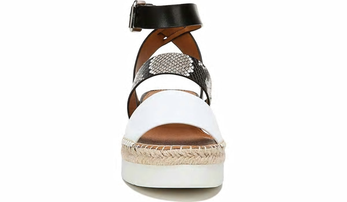 Sarto Calvin 2 Wedge Sandal - Roccia Snake Print Leather