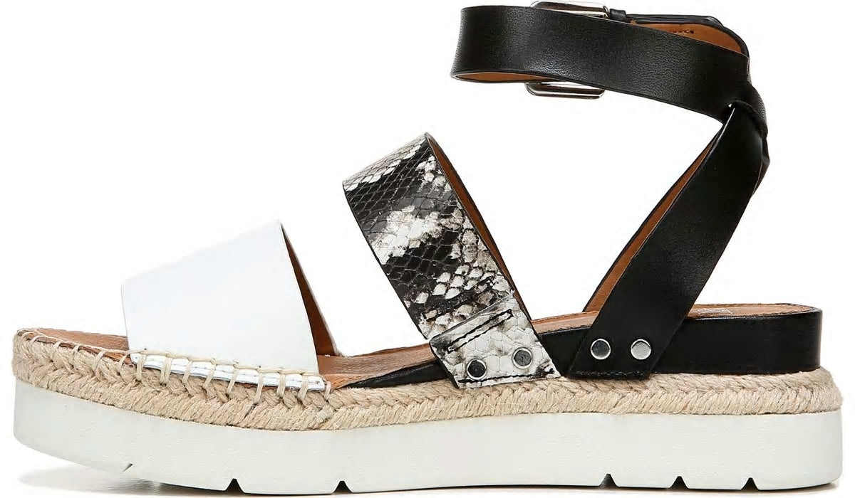 Sarto Calvin 2 Wedge Sandal - Roccia Snake Print Leather