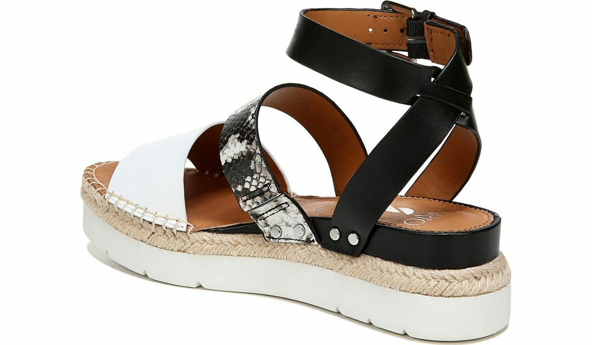 Sarto Calvin 2 Wedge Sandal - Roccia Snake Print Leather
