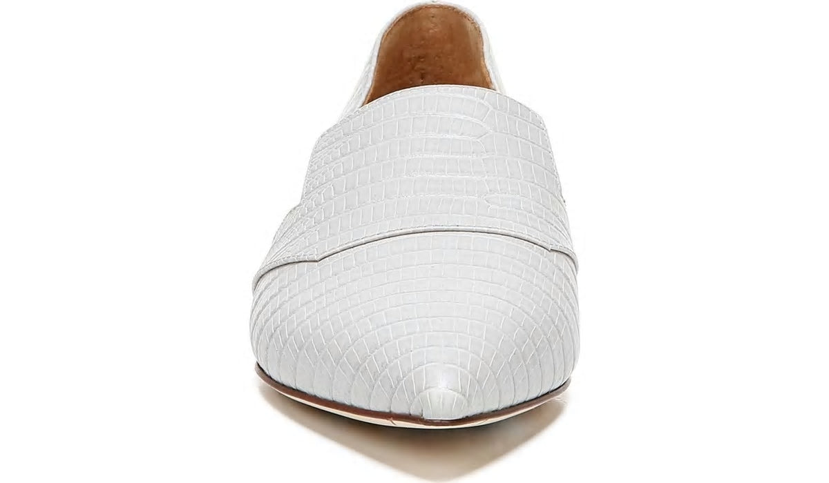 Sarto Toby D'Orsay Flat - Putty Snake Print Leather