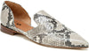 Roccia Snake Print Leather