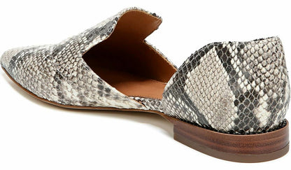 Sarto Toby D'Orsay Flat - Roccia Snake Print Leather