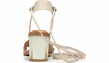 Sarto Rina Dress Sandal - Bone Leather