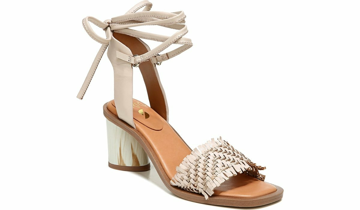 Sarto Rina Dress Sandal - Bone Leather