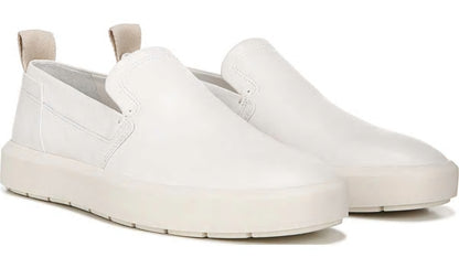 Sarto Prato Slip On Platform Sneaker - Putty Leather