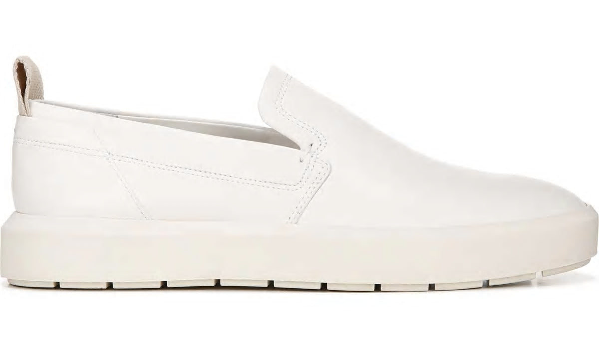 Sarto Prato Slip On Platform Sneaker - Putty Leather