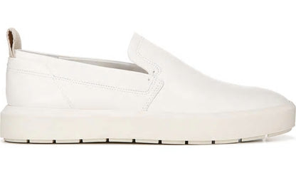 Sarto Prato Slip On Platform Sneaker - Putty Leather