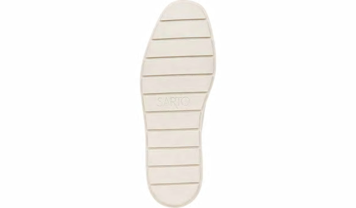 Sarto Prato Slip On Platform Sneaker - Putty Leather
