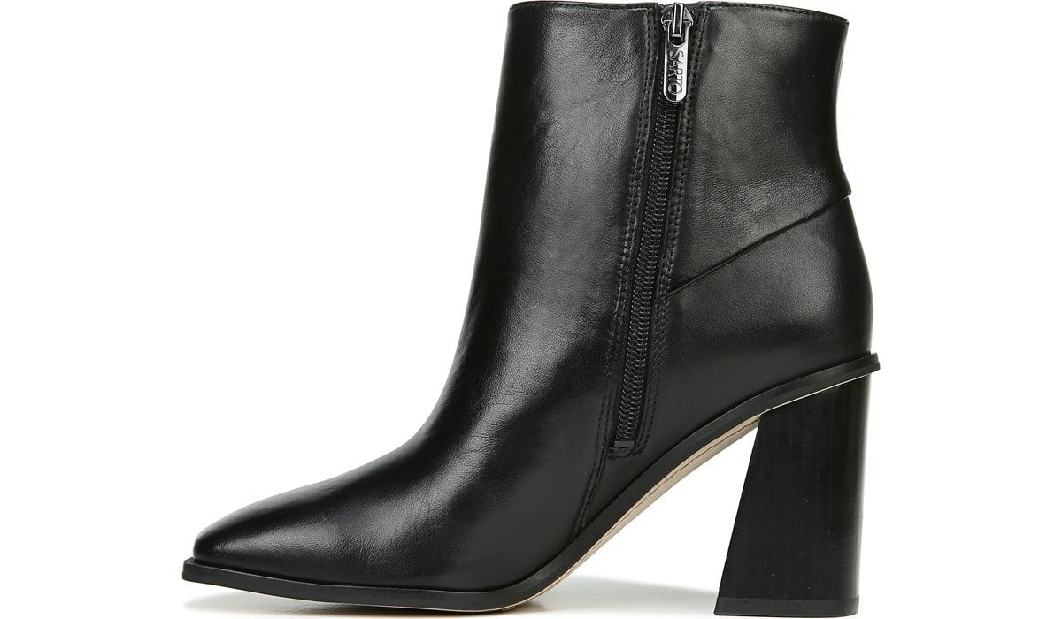Sarto Vallah Bootie - Black Leather