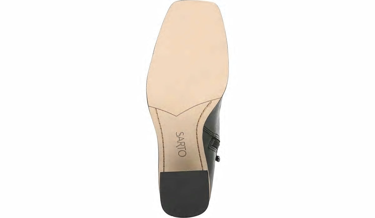 Sarto Vallah Bootie - Black Leather